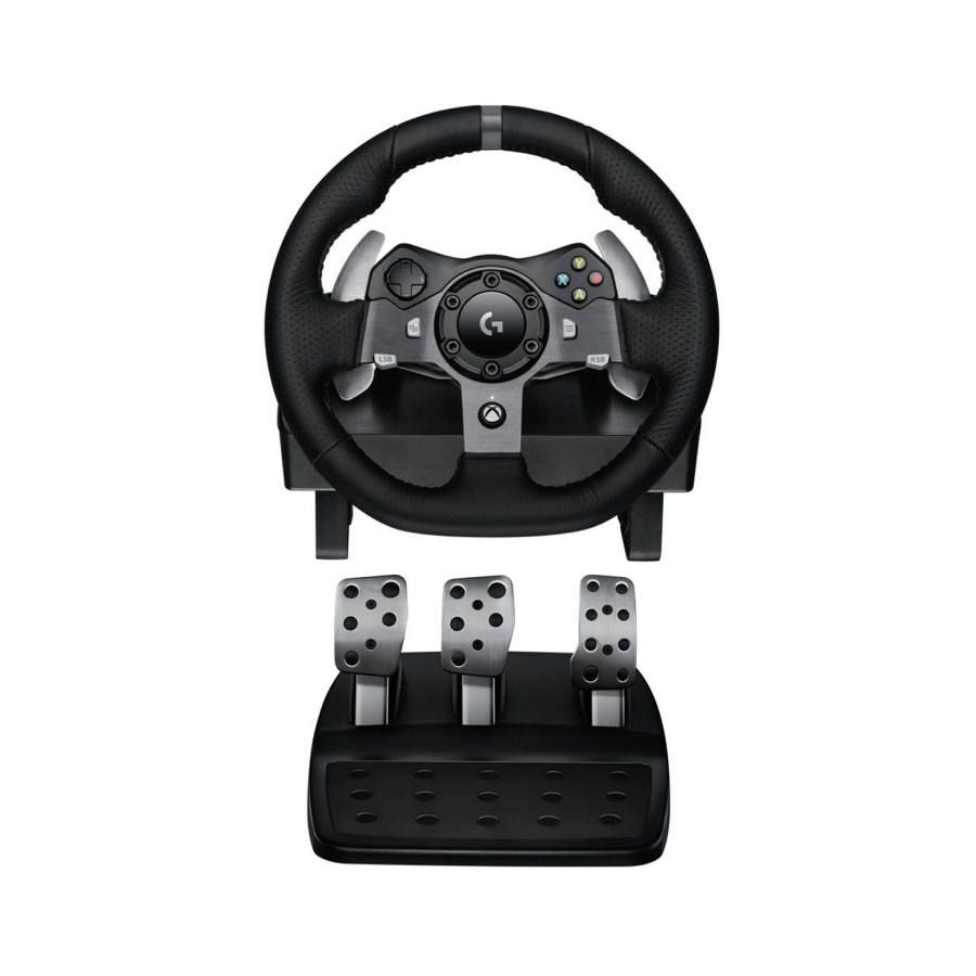 Logitech G920 Driving Force Racing Wheel - Microsoft Xbox One &amp; PC