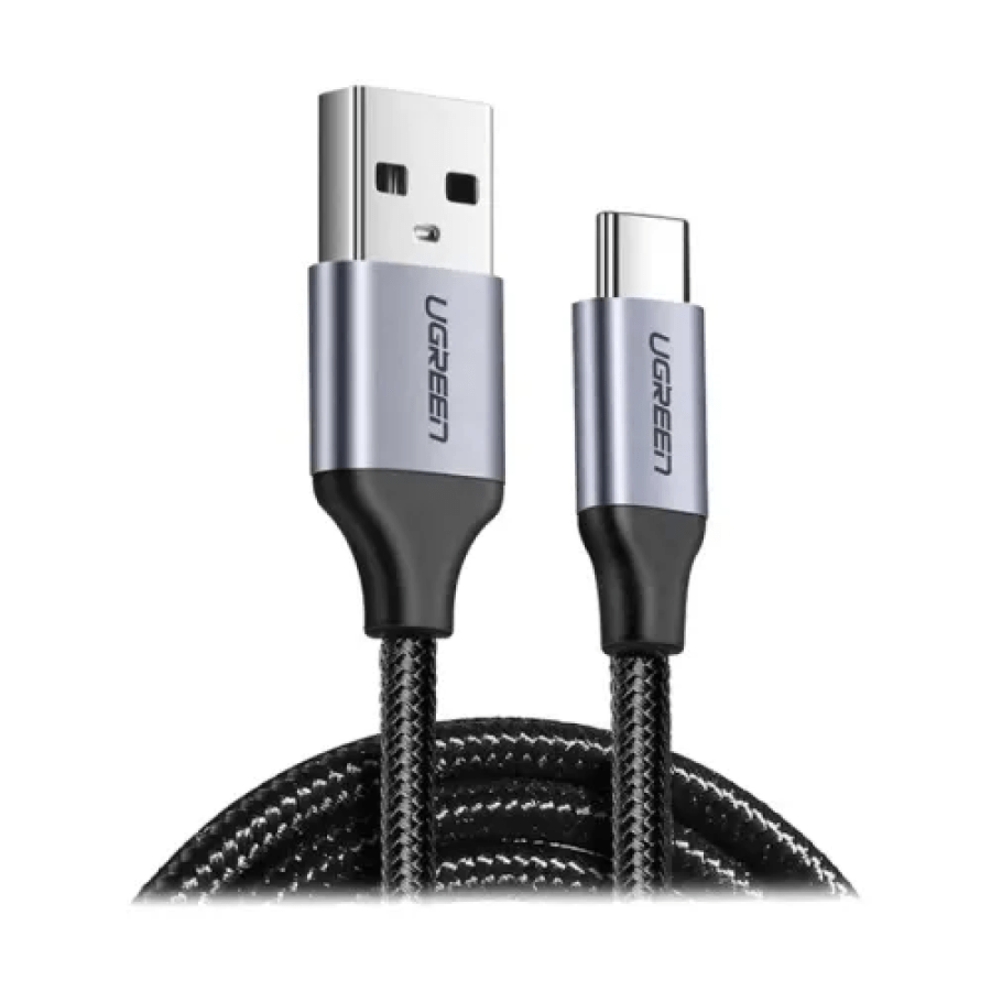 Ugreen 60128 2 m USB-A To USB-C Cable Black