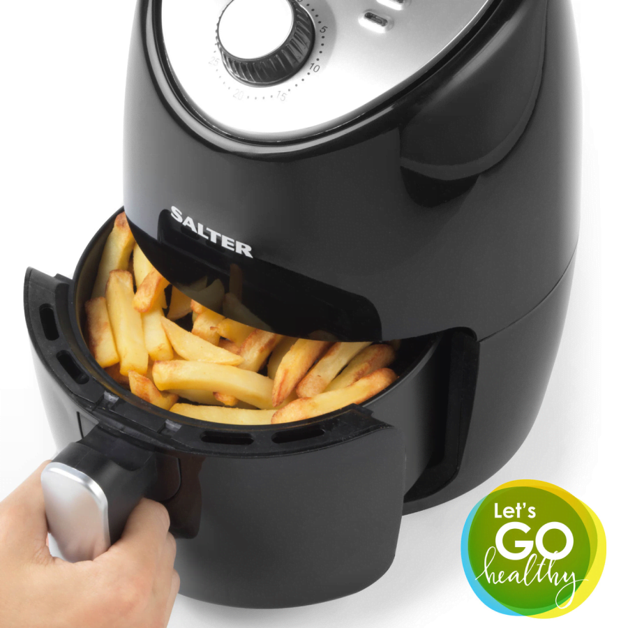 Salter EK2817HV2 Compact Air Fryer 2Lt - Black