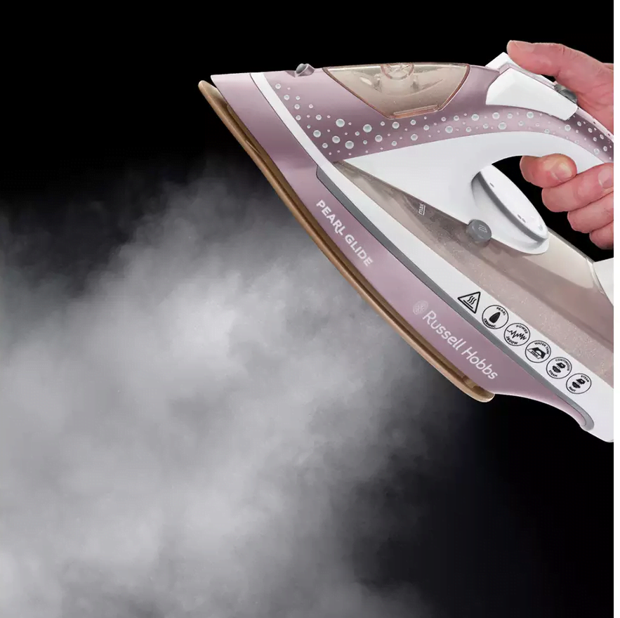Russell Hobbs 23972 Pearl Glide Steam Iron-2600W