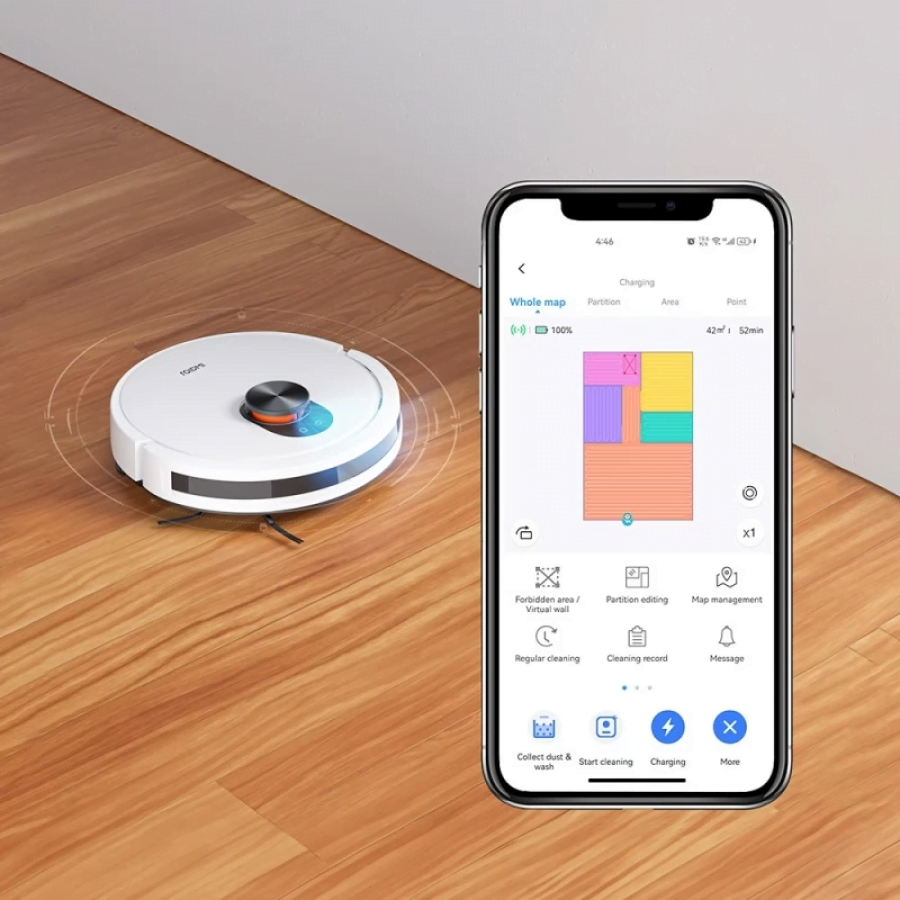 Roidmi EVE CC İstasyonlu Robot Süpürge