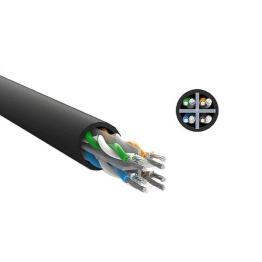 Ugreen 20162 Cat 6 U/UTP Ethernet Kablosu 5M Siyah