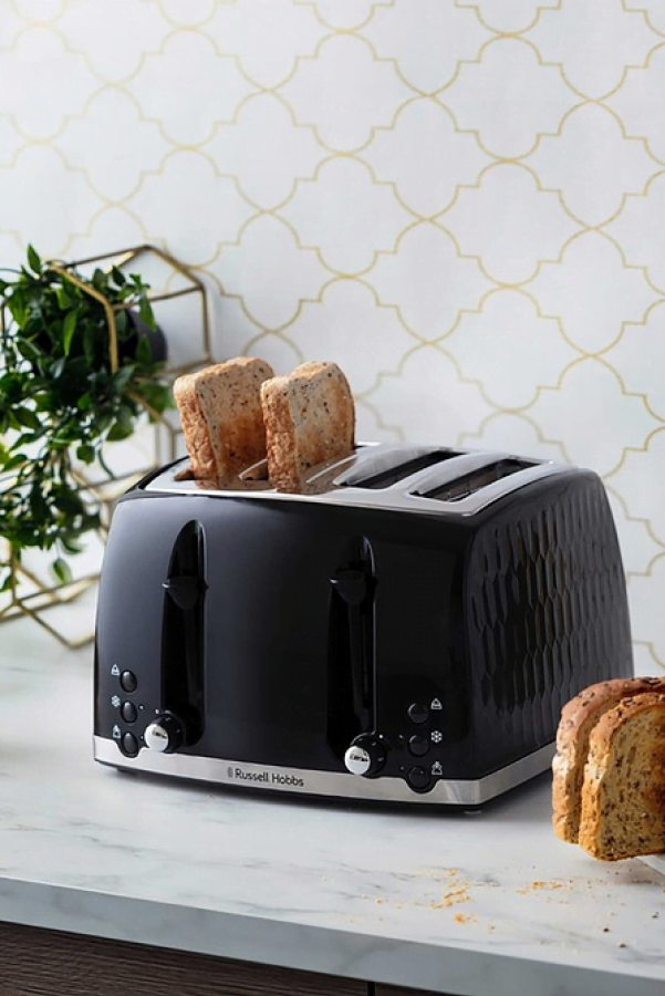 Russell Hobbs 26073 Honeycomb Collection 4 Slice Toaster