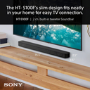 Sony HT-S100F 2.0CH 120W Soundbar with Bluetooth