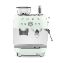 Smeg EGF03PGEU Pastel Green Espresso Coffee Machine | Pump | Grinder