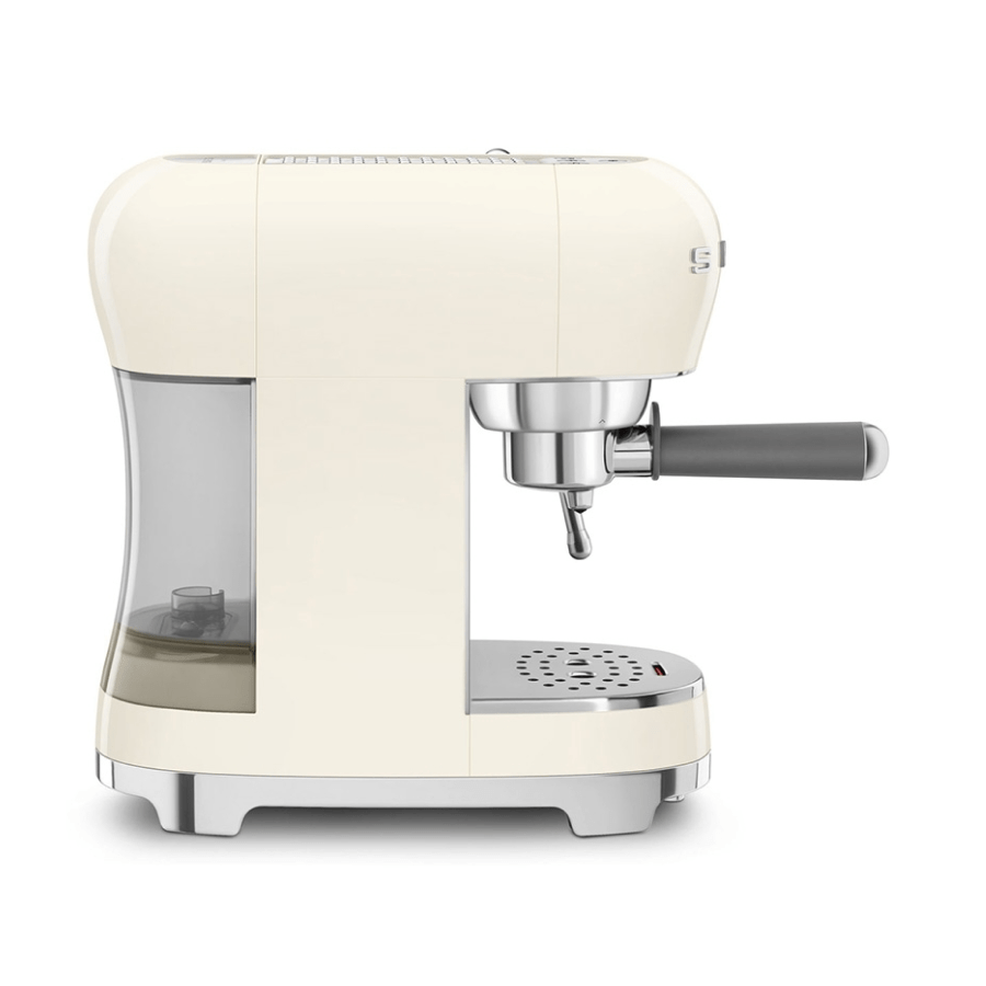 Smeg ECF02CRUK Espresso Manual Kahve Makinesi - Krem
