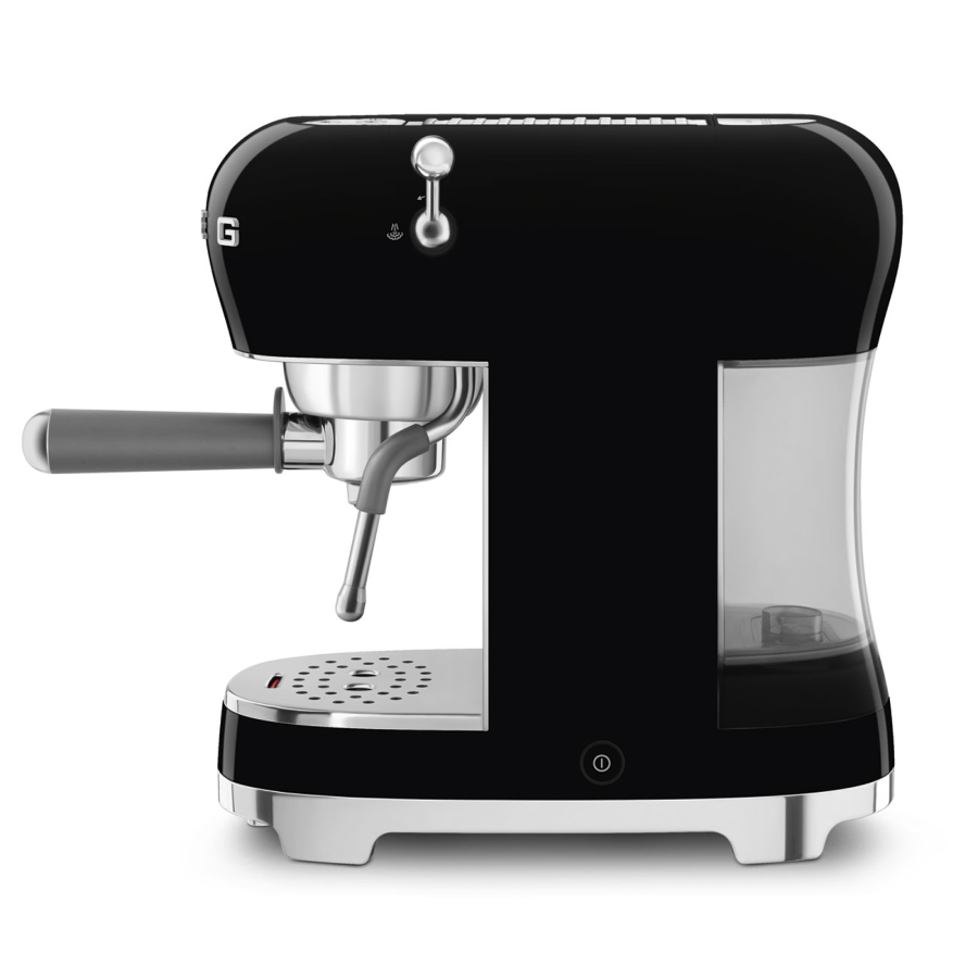 Smeg ECF02 Espresso Manual Kahve Makinesi - Siyah