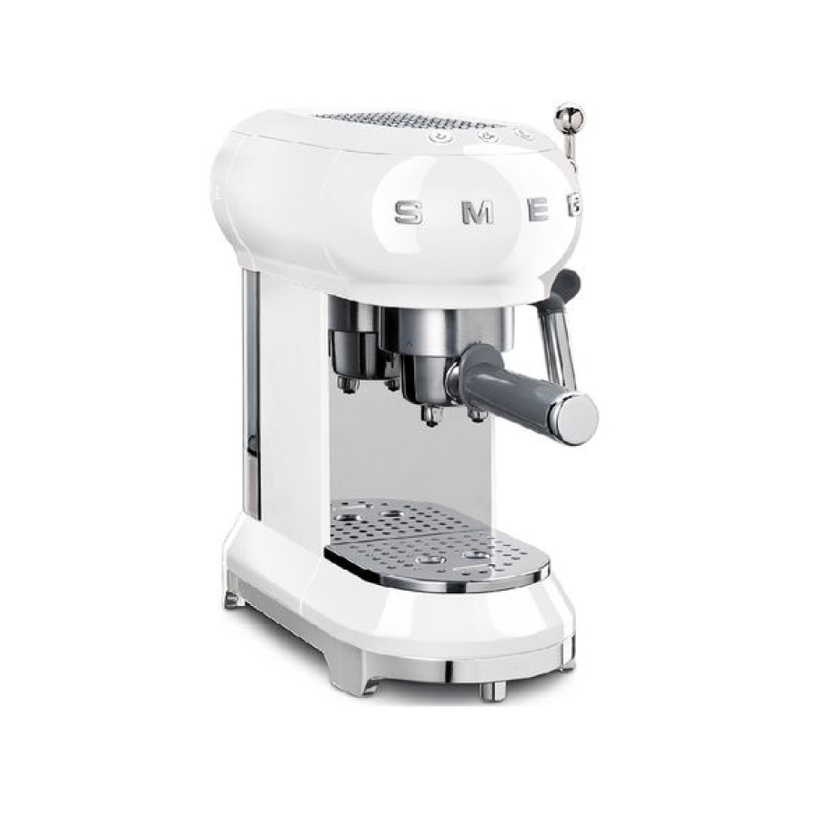 Smeg ECF01 Espresso Manual Kahve Makinesi - Beyaz