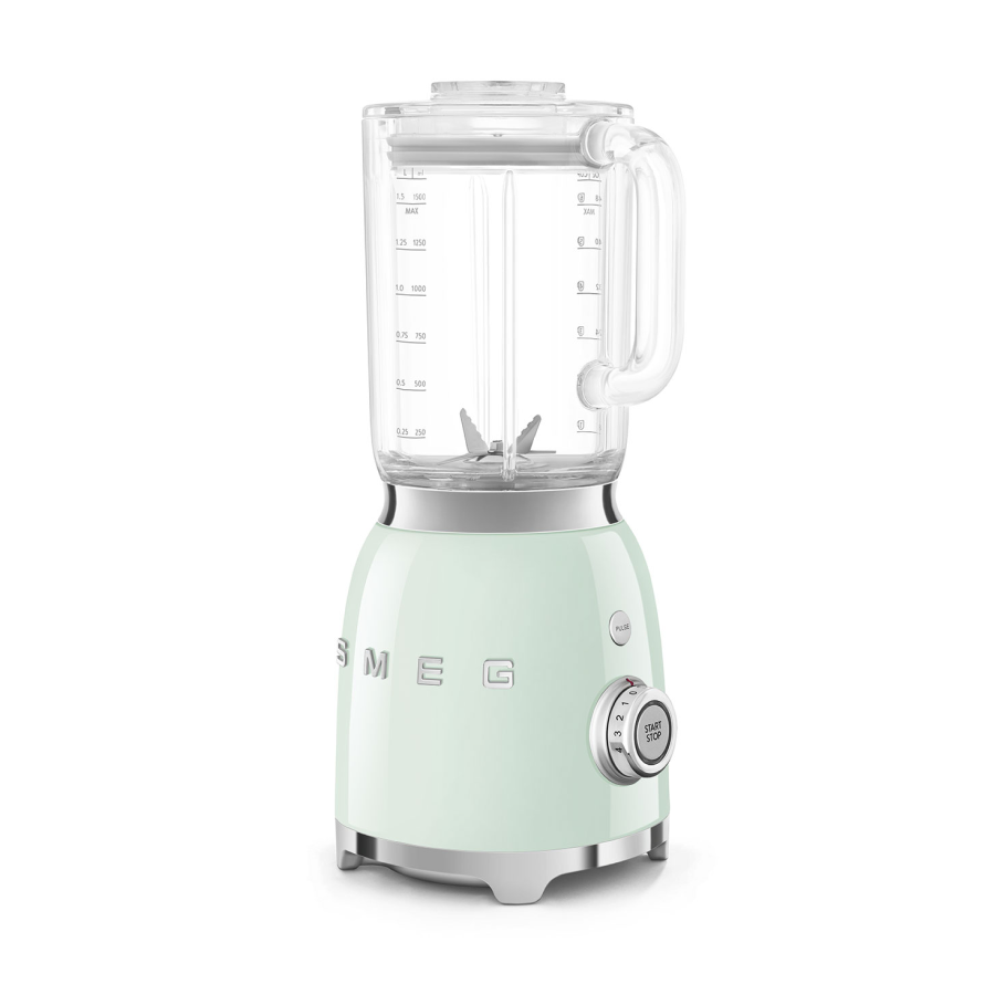 Smeg BLF03PGEU Blender &quot;50's Style Aesthetic&quot; Pastel Yeşil