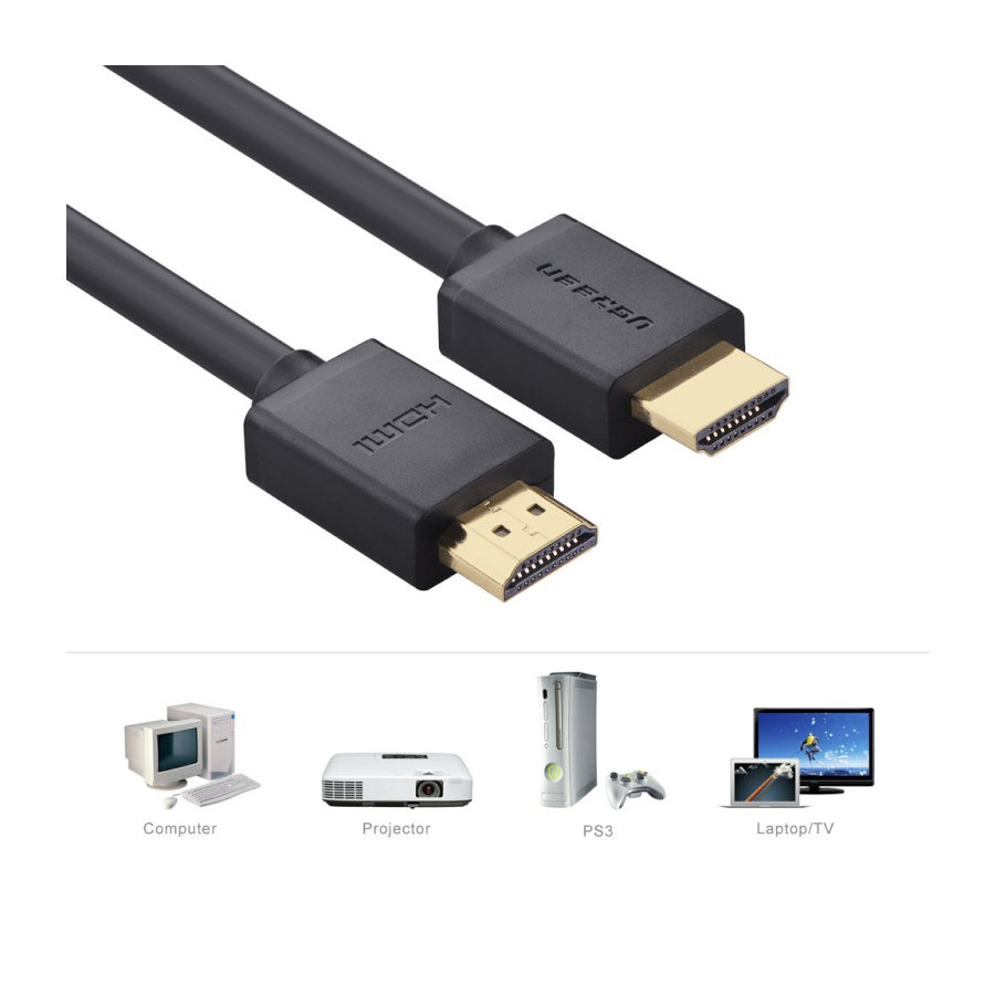 Ugreen HD104-10107B HDMI Cable - 2m 