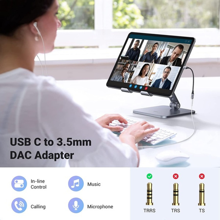 Ugreen UsB-C - 3,5mm Jak Kablosu (AV161-80154B)