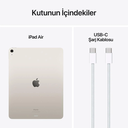 Apple iPad Air 6 M2 13&quot; Wi-Fi 128 GB Yıldız Işığı (MV293)