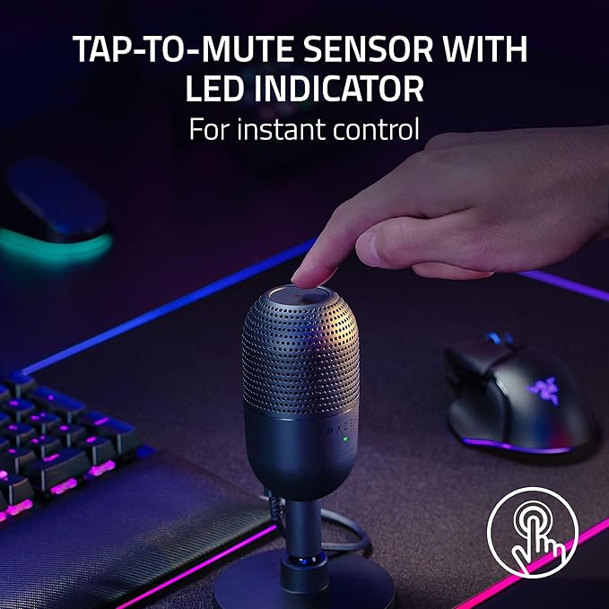 Razer Seiren V3 Mini Mikrofon Siyah RZ19-05050100-R3M1