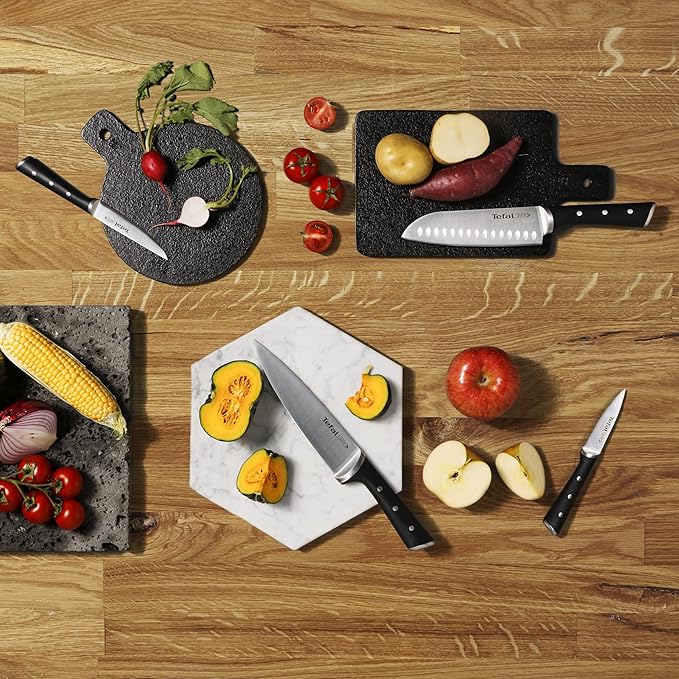 Tefal Ice Force 5 Parça Bıcak Seti Plastik Blok Set (2100132891)