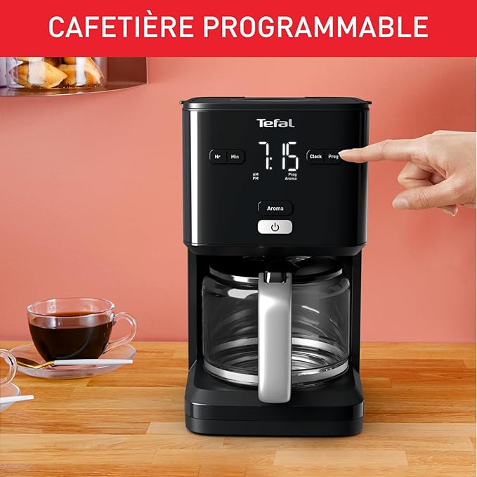 Tefal Display Smart'n Light 1.25L Filtre Kahve Makinesi - 7211003998