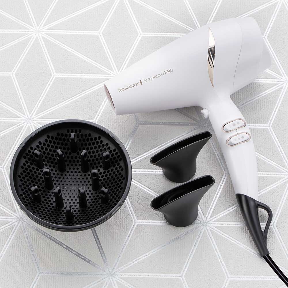 Remington AC7200W Supercare Pro 2200 AC Hair Dryer White