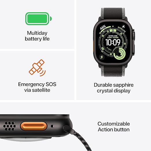 Apple Watch Ultra 3 - Apple Akıllı Saat MF0V4
