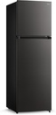 Midea 390L Gross &amp; 262L Net Double Door Refrigerator With Multi-Air Flow Technology - MDRT390MTE28AE Jazz Black