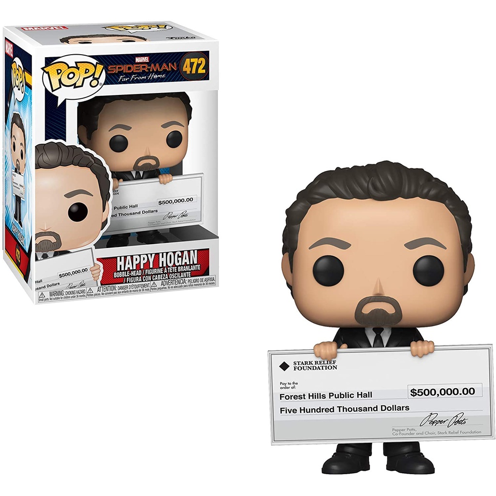 239419 Funko - Marvel: Spiderman Far From Home (Happy Hogan) POP! Vinyl