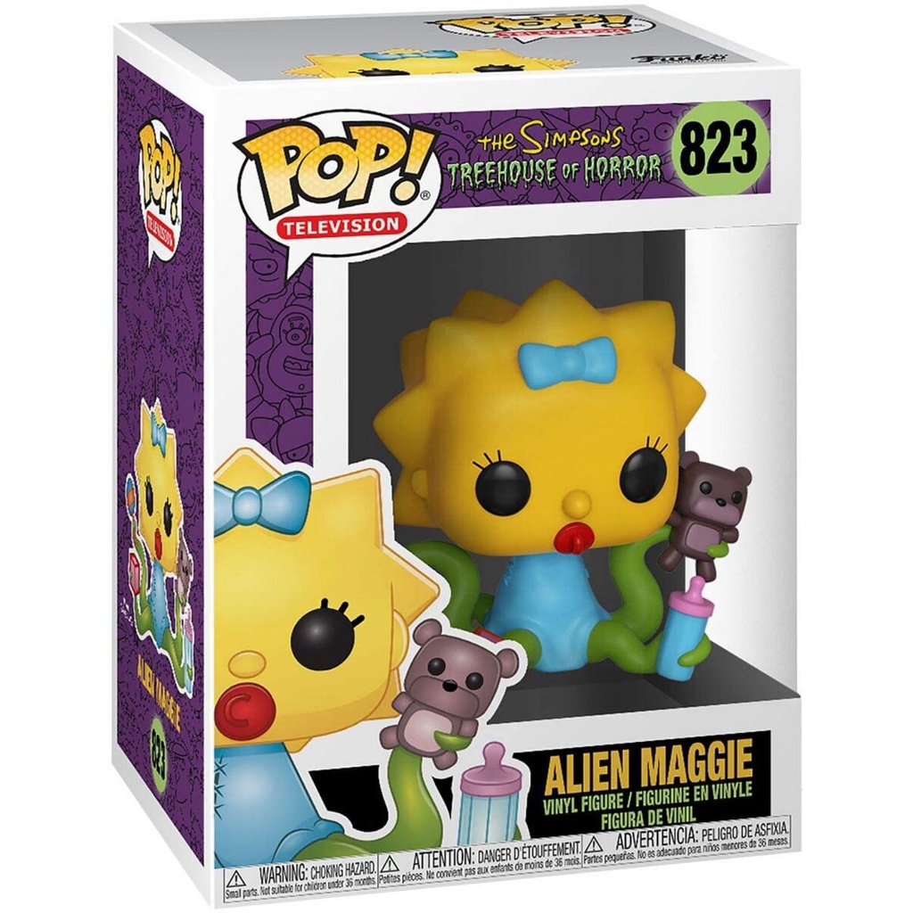 286607 Funko - TV: The Simpsons - THOH (Alien Maggie) POP! Vinyl 1.00