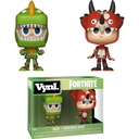 FUNKO 238916 Funko - Vynl: Fortnite 2 Pack - Rex &amp; Tricera Ops POP! Vinyl 1.00