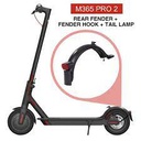 Xiaomi Scooter Rear Fender+hook+tail light full set NY85029-1