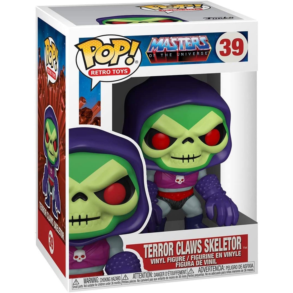 101862 Funko - Retro Toys: Masters of the Universe (Terror Claws Skeletor) POP! Vinyl