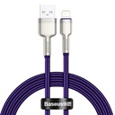 Baseus Cable Cafule Metal USB - Lightning 2m 2.4A Purple