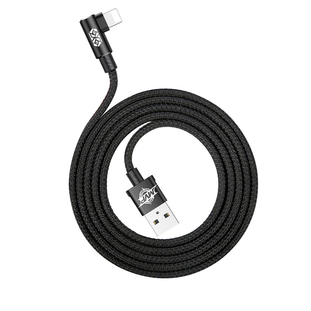 Baseus Cable MVP Elbow USB - Lightning 1m 2A Black