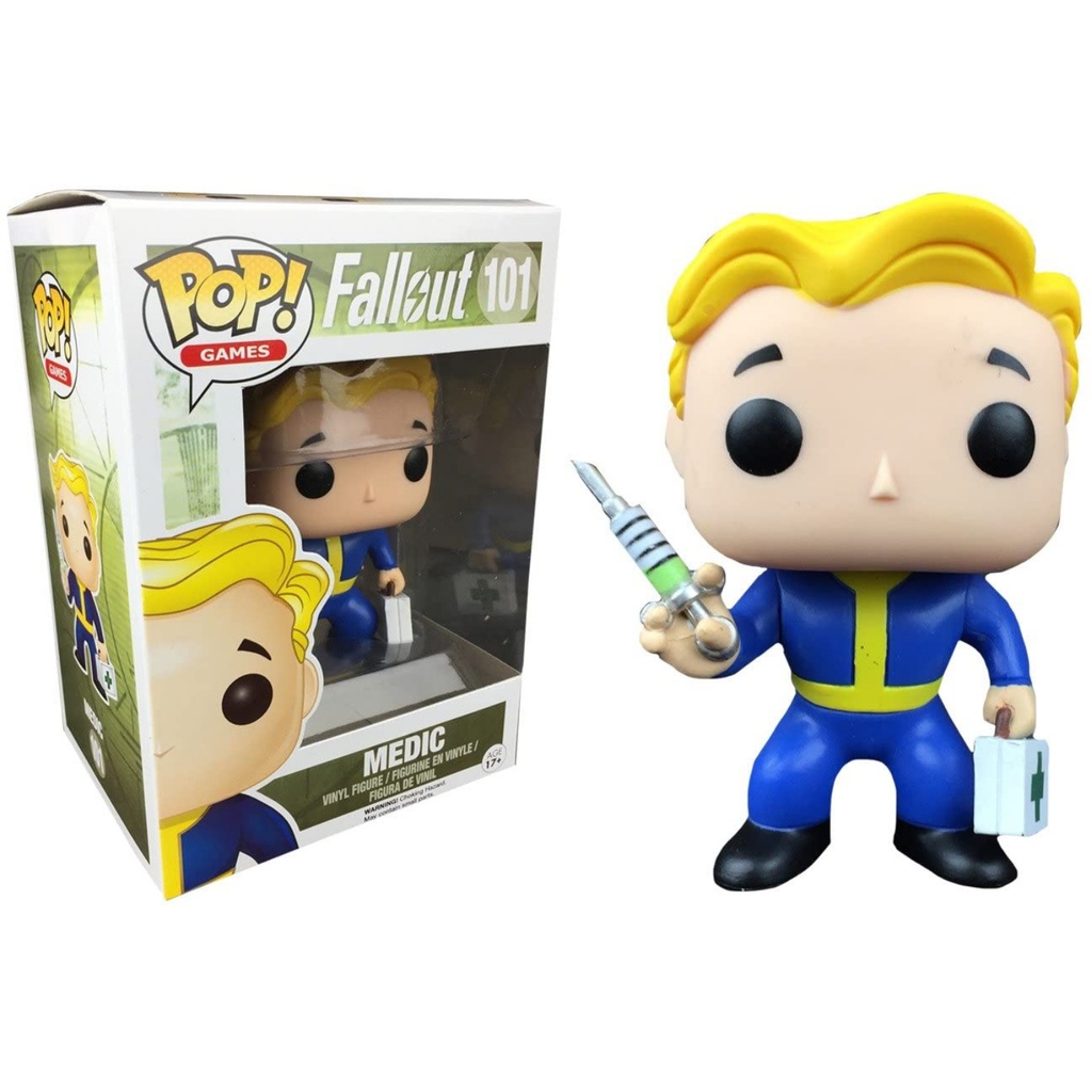 238874 Funko - Games: Fallout: Vault Boy (Medic) POP! Vinyl