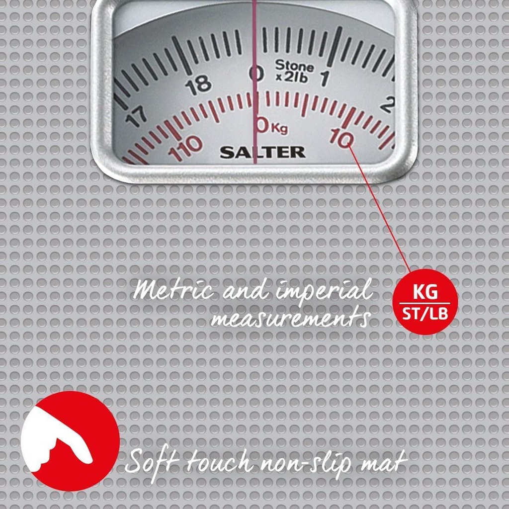 Salter 433 SVDR Mechanical Bathroom Scale