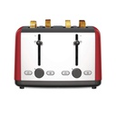 Kenwood Scene TTM480 4 Slices Toaster - Red