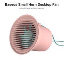 BASEUS SMALL HORN DESKTOP FAN PINK
