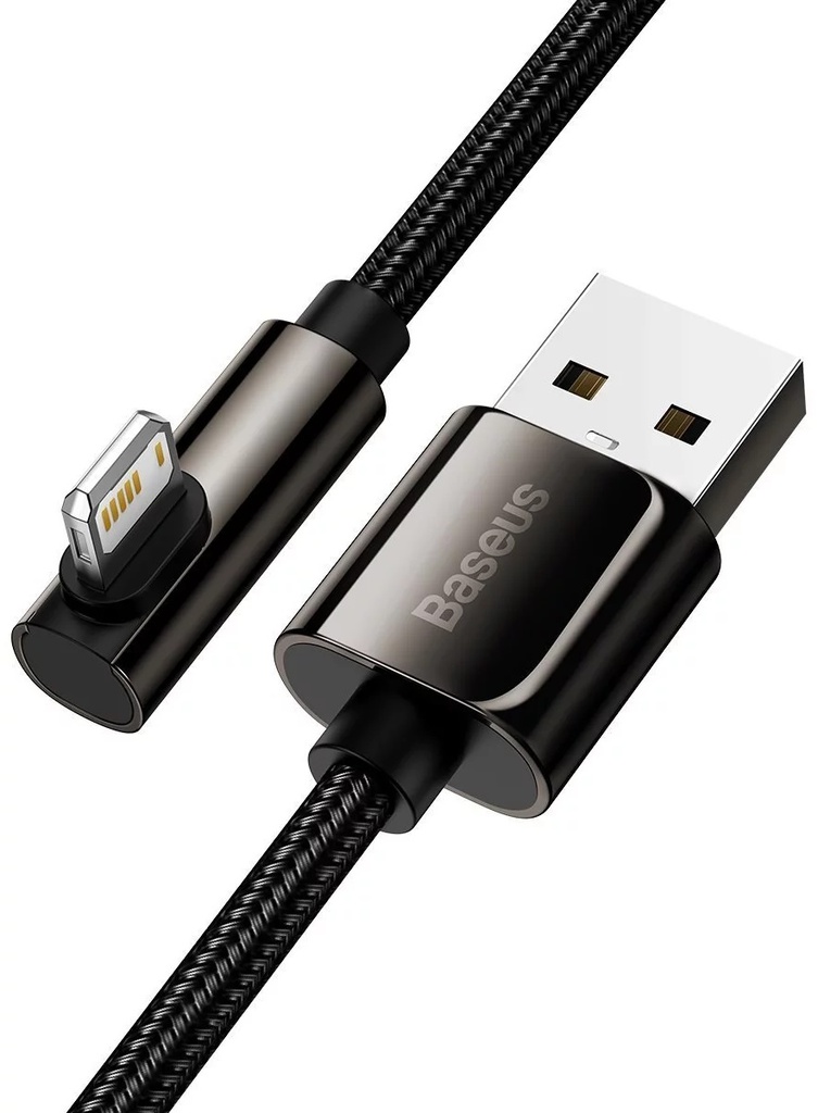Baseus Legend Series Elbow Fast Charging Data Cable USB to iP 1m Black