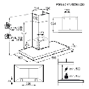 AEG Chimney Cooker Hood DBB5660HM  Stainless Steel