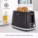 Morphy Richards 220026 Dune 2 Slice Toaster Black