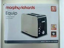 Morphy Richards 222059 Stainless Steel Toaster, Cream