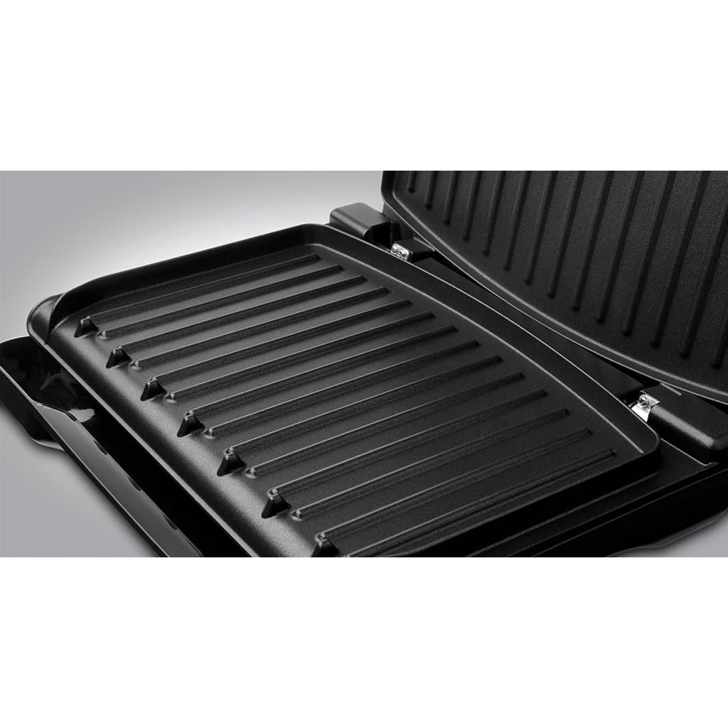 George Foreman 25031 Grey Steel Compact Grill