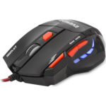 Everest SGM-X7 2in1 Gaming Mouse Set - Black