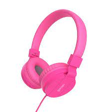 SONIC-SSH102P STREAK STEREO HEADPHO PINK