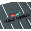 George Foreman 25031 Grey Steel Compact Grill
