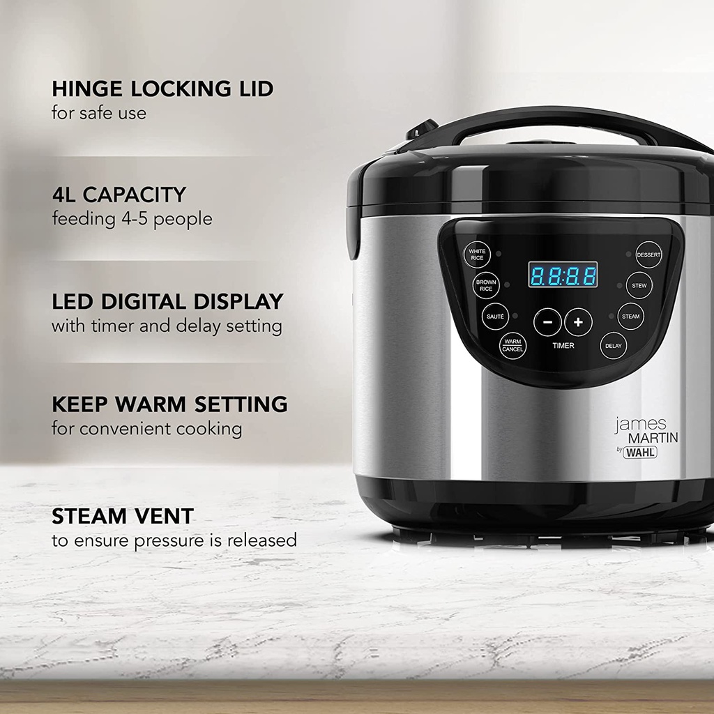 James Martin Wahl ZX916 Multi Cooker 4L