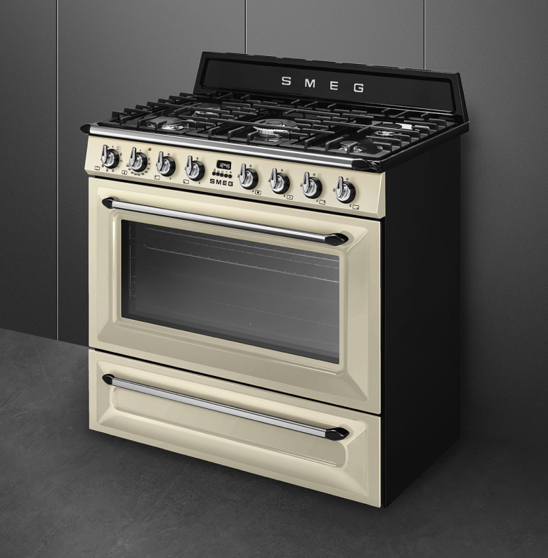 Smeg TR90P2 Cooker with Gas Hob Victoria Aesthetic