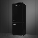 Smeg FAB38RBL5 Free standing refrigerator Bottom Mount Black 50's Style Aesthetic