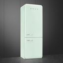 Smeg FAB38RPG5 Free standing refrigerator Bottom Mount Pastel green 50's Style Aesthetic