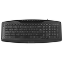 Everest KB-920 Black USB Full Size Q Office 14 Multimedia Key Keyboard