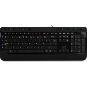 Everest KB-2900 Black USB Multi media Q Keyboard
