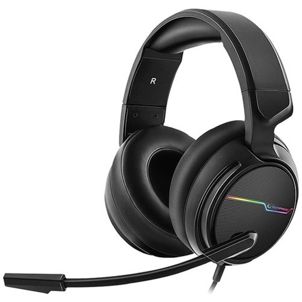 Rampage RGW9 Comfort Black USB 7.1 RM Microphone Gaming Headset
