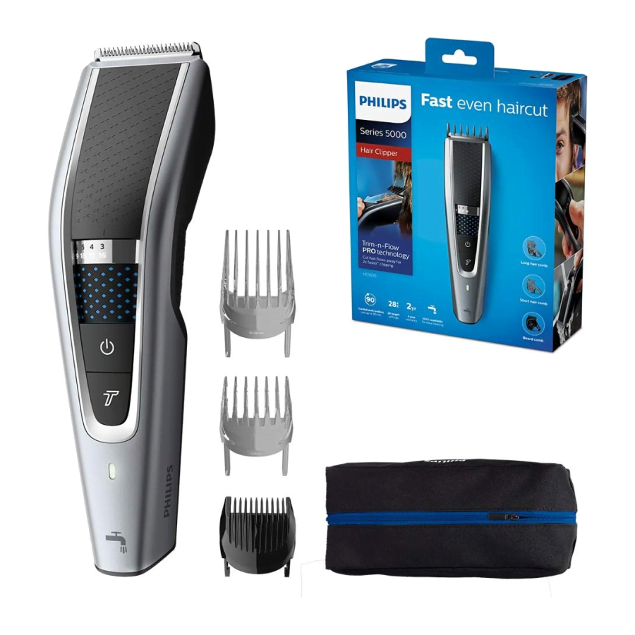 Philips Series 5000 HC5630/13 Washable Hair Clipper