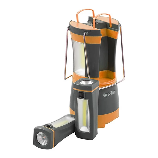 S-link SL-8701 Orange  LED Camping Flashlight